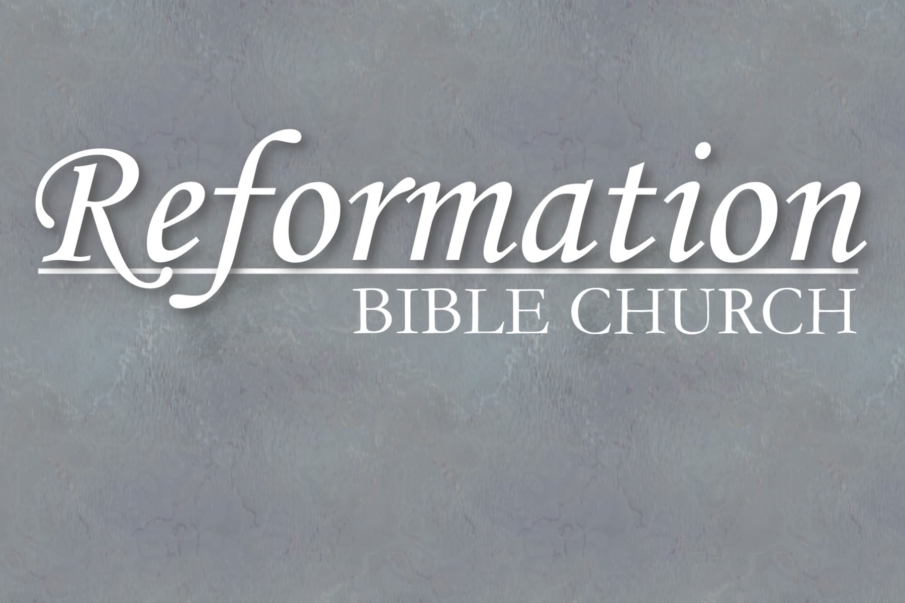 Reformation Orthodox Presbyterian Church