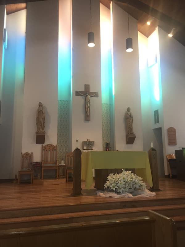 Our Lady of Lourdes Catholic Church exterior